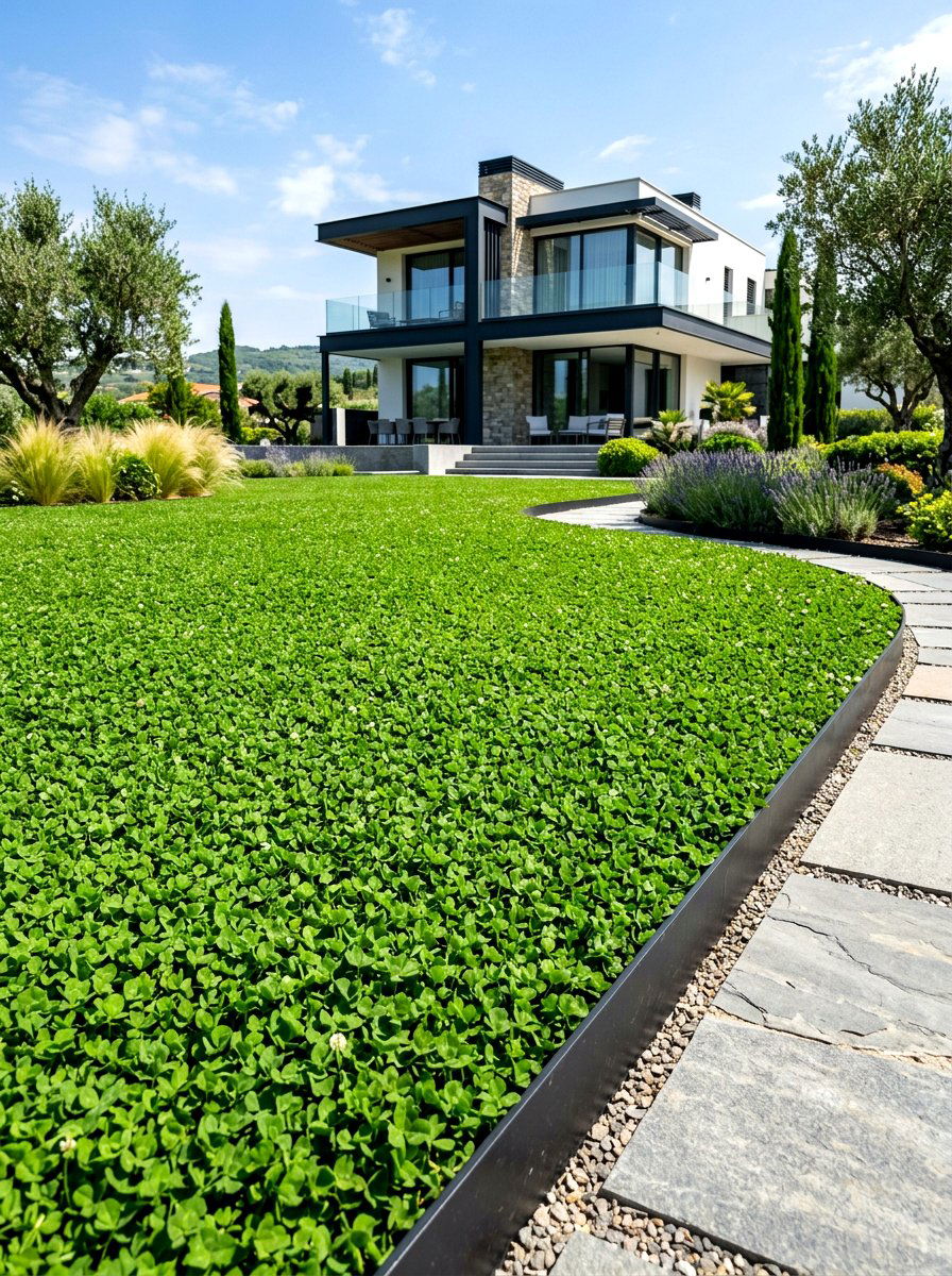 Small Leaved Microclover - 30 clover front lawn ideas