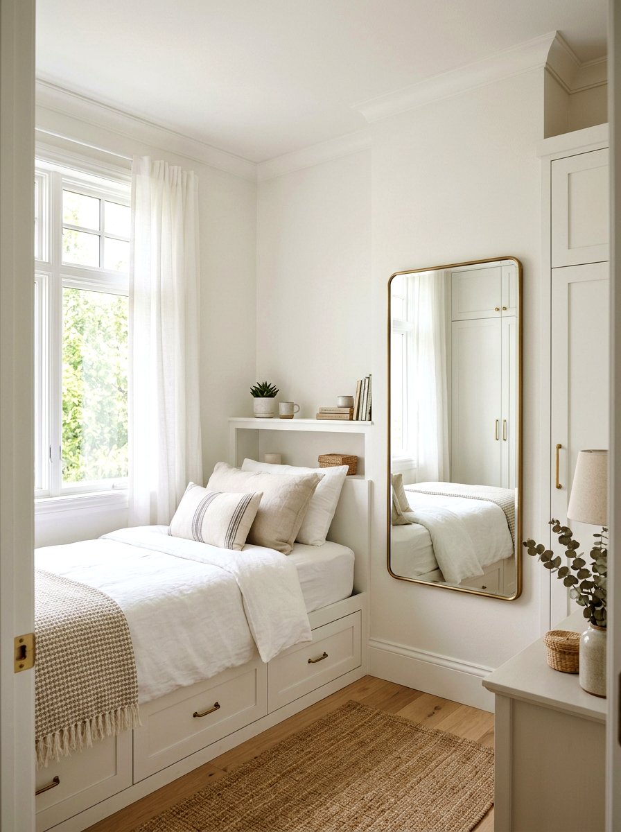 Small Linen White Bedroom - 30 linen white bedroom ideas