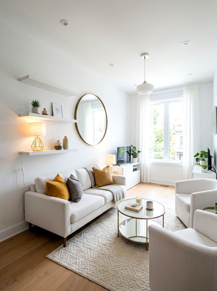 Small Living Room Accent Lamp - 30 layered lamp living room ideas