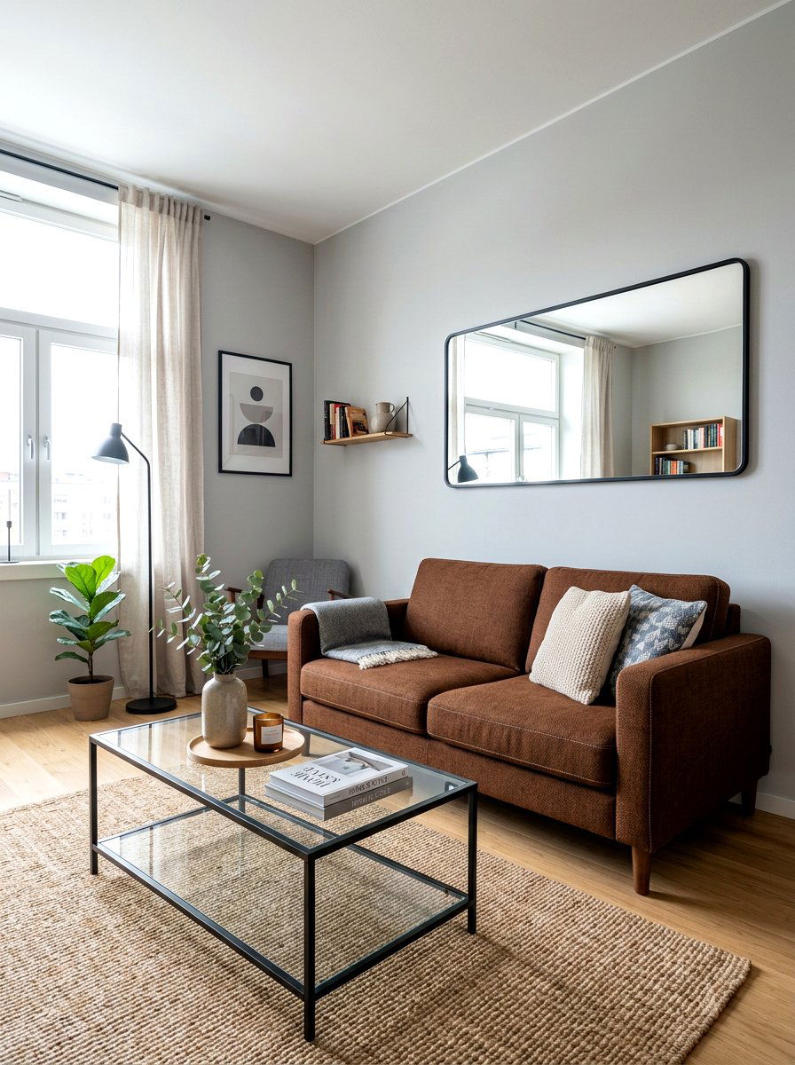 Small Living Room Brown Sofa - 30 brown sofa living room ideas