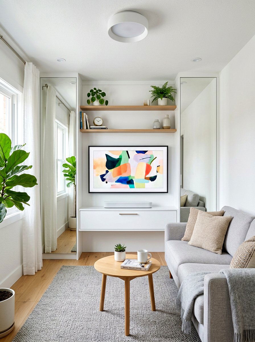 Small Living Room Media Wall - 30 built in media wall ideas
