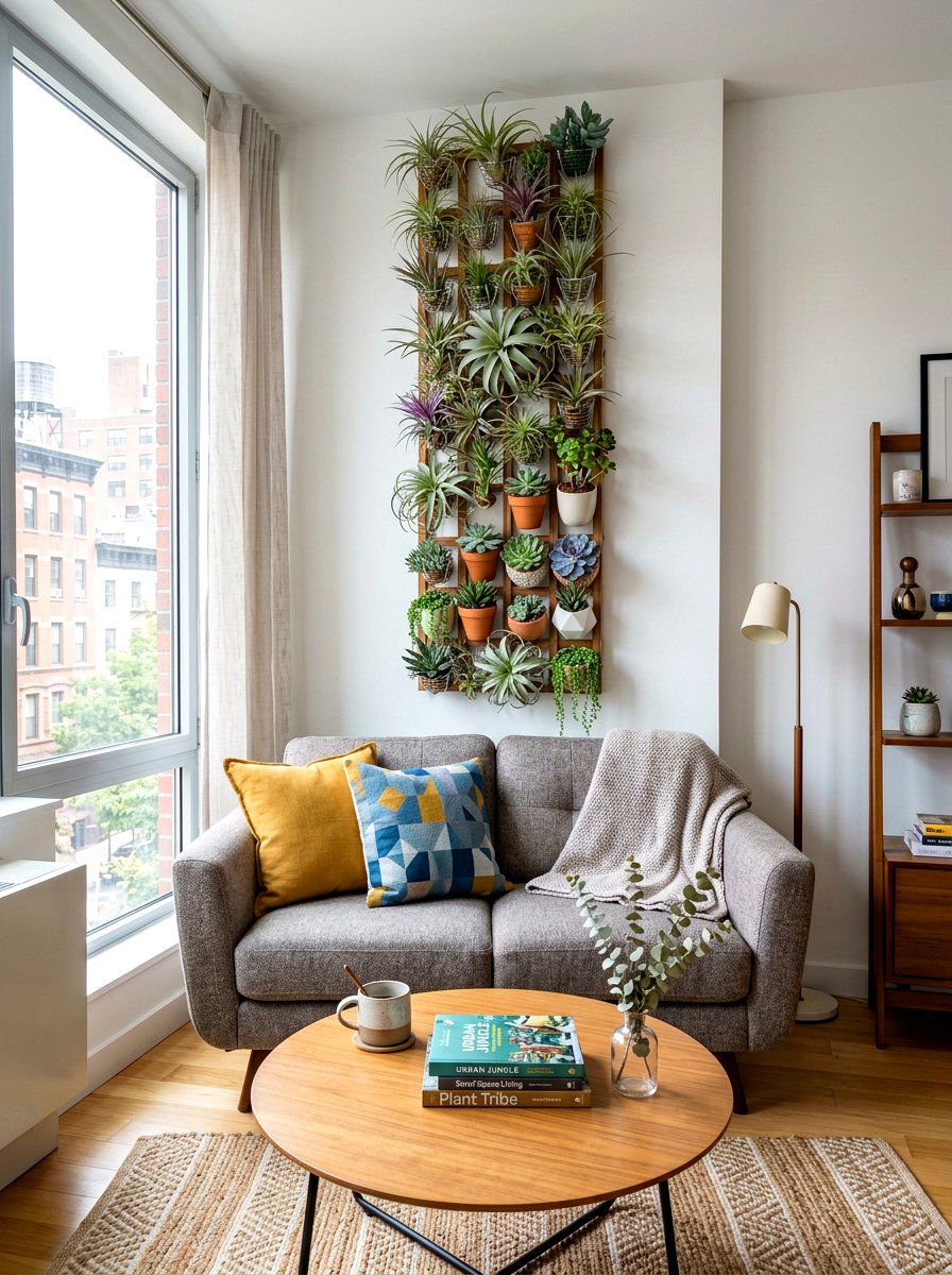 Small Living Room Plant Wall - 30 living room plant wall ideas