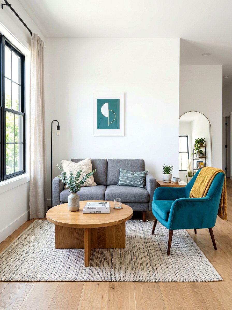 Small Living Room Seating Arrangement - 30 loveseat and chair layout ideas