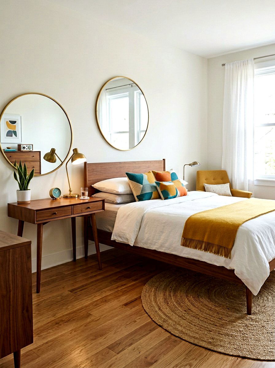Small Midcentury Bedroom - 30 midcentury bedroom ideas