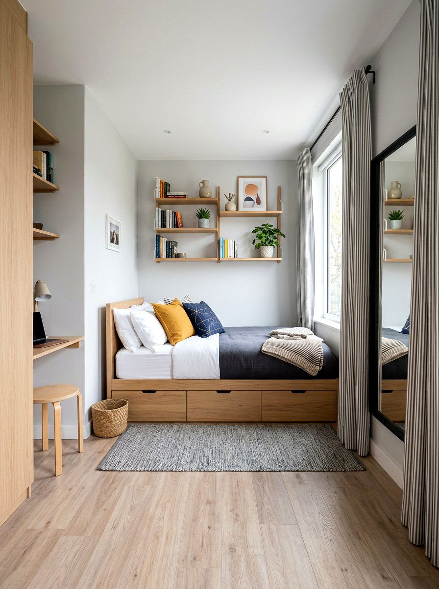 Small Modern Bedroom - 30 modern bedroom ideas