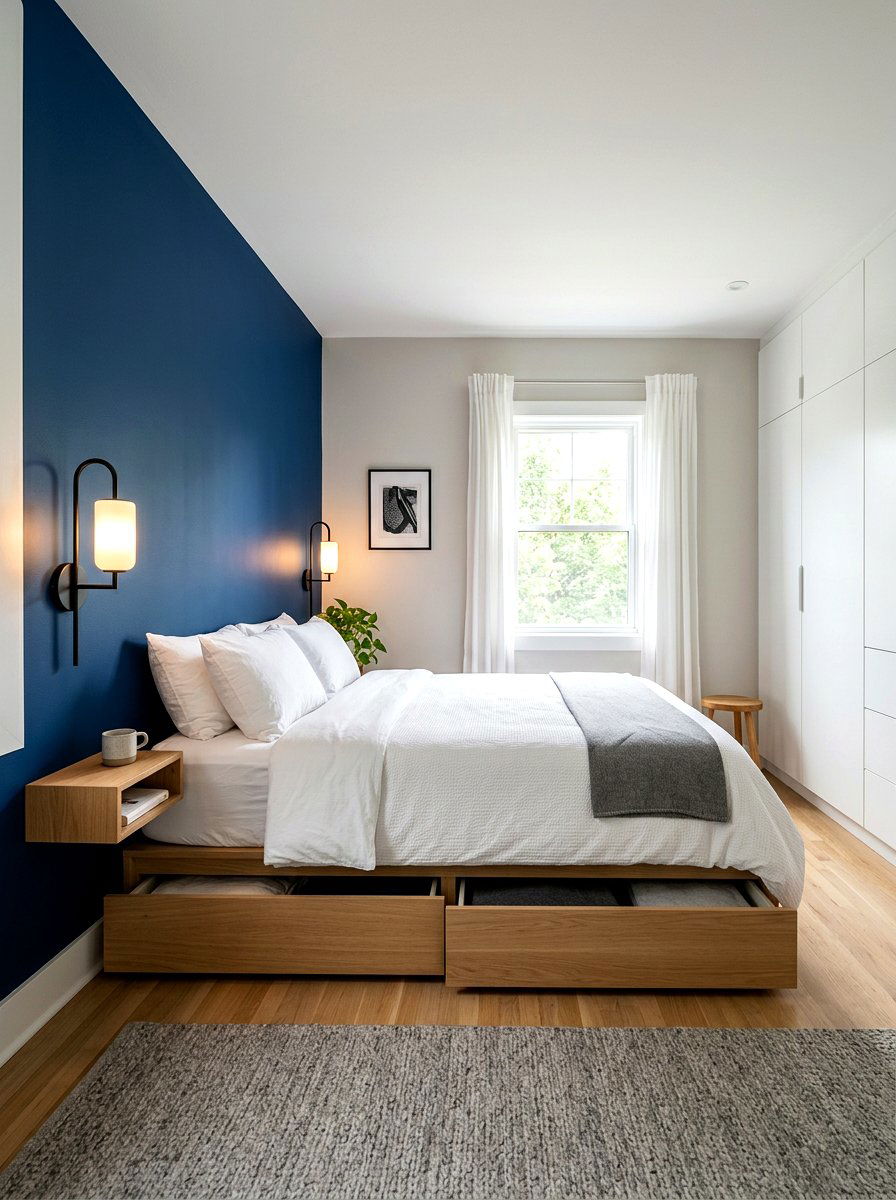 Small Modern Bedroom - 30 first apartment ideas