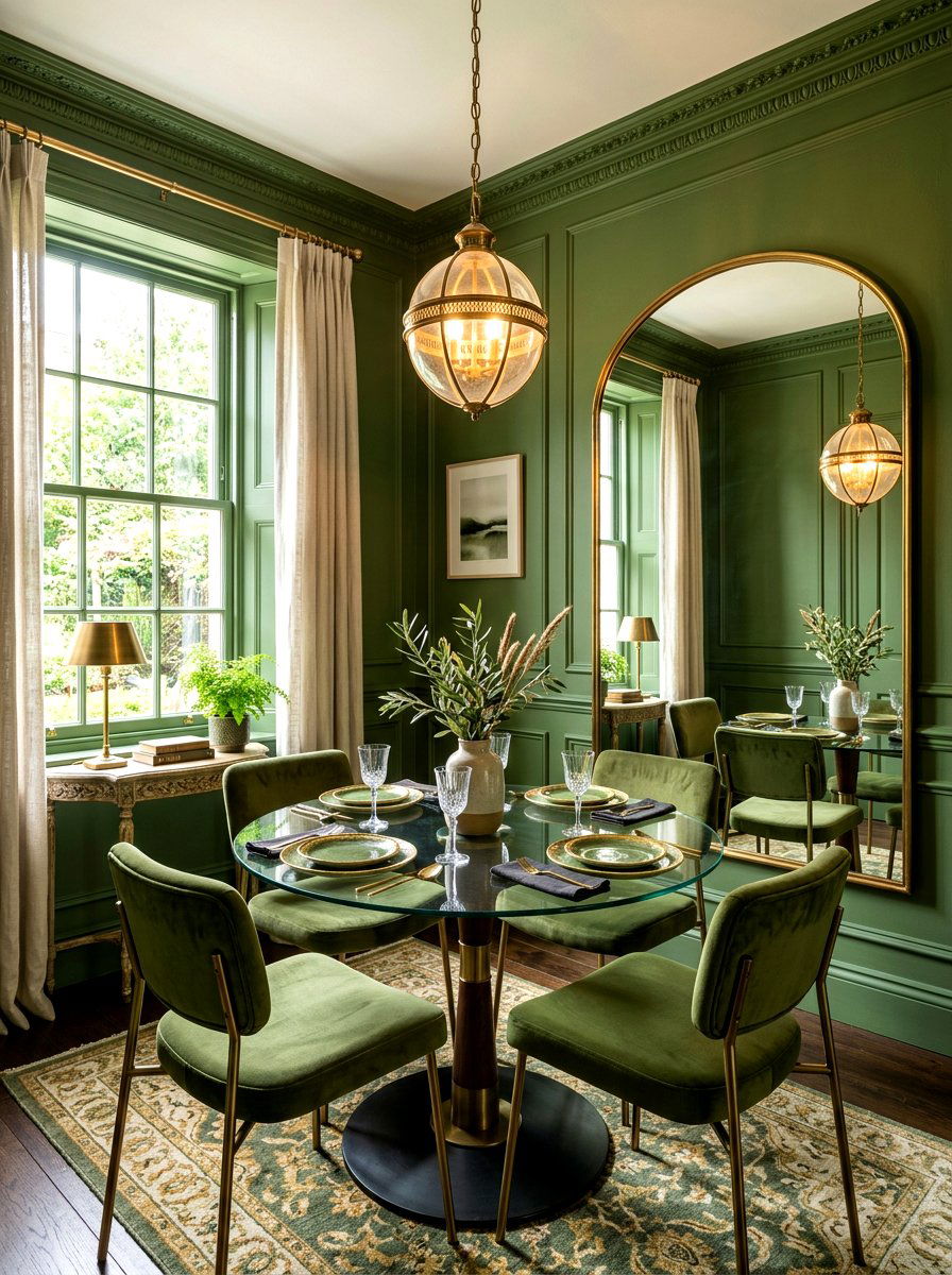 Small Moss Green Dining Room - 30 moss green dining room ideas
