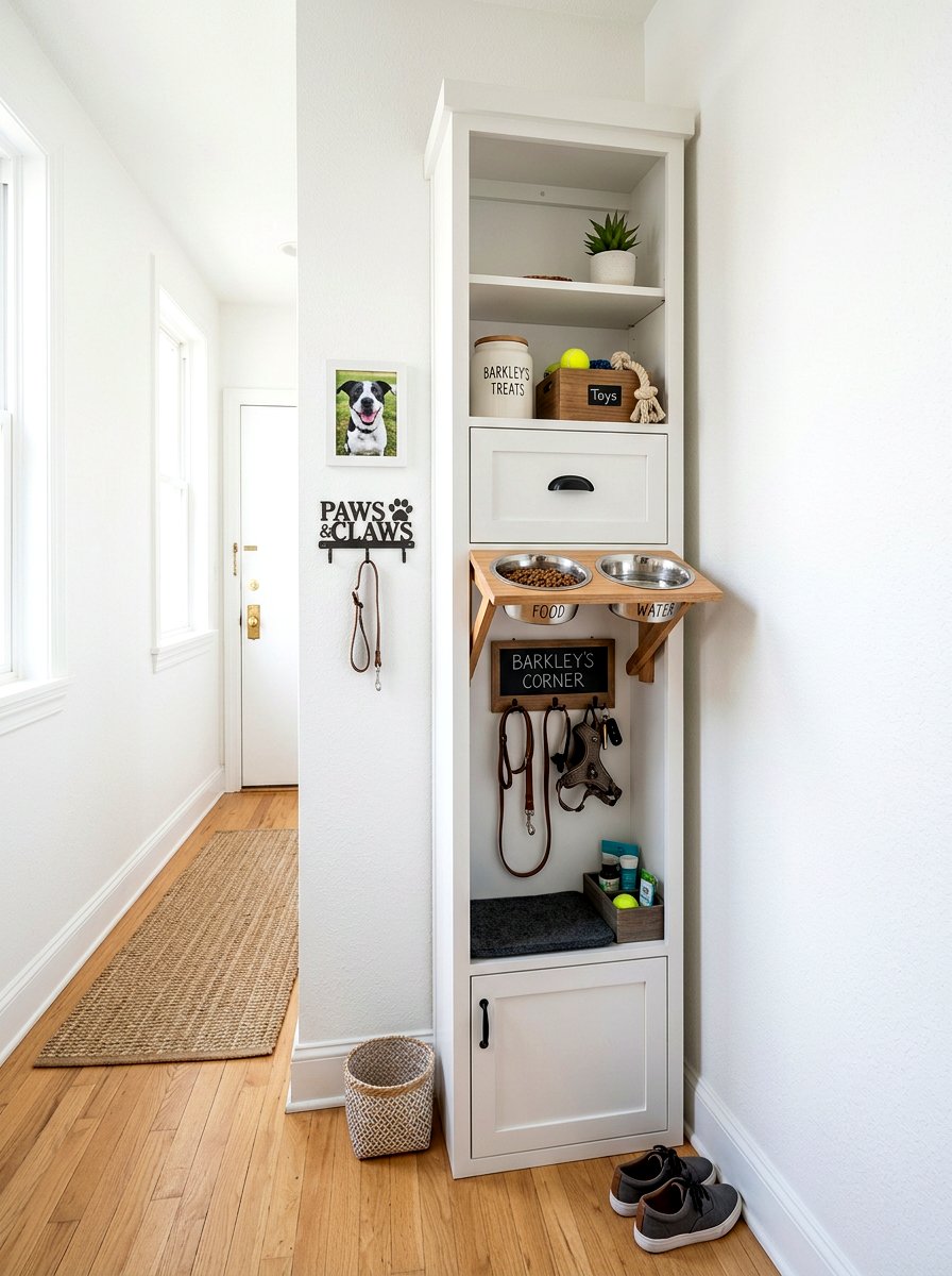 30 Mudroom Pet Feeding Ideas Easy Mess Control With Bowls