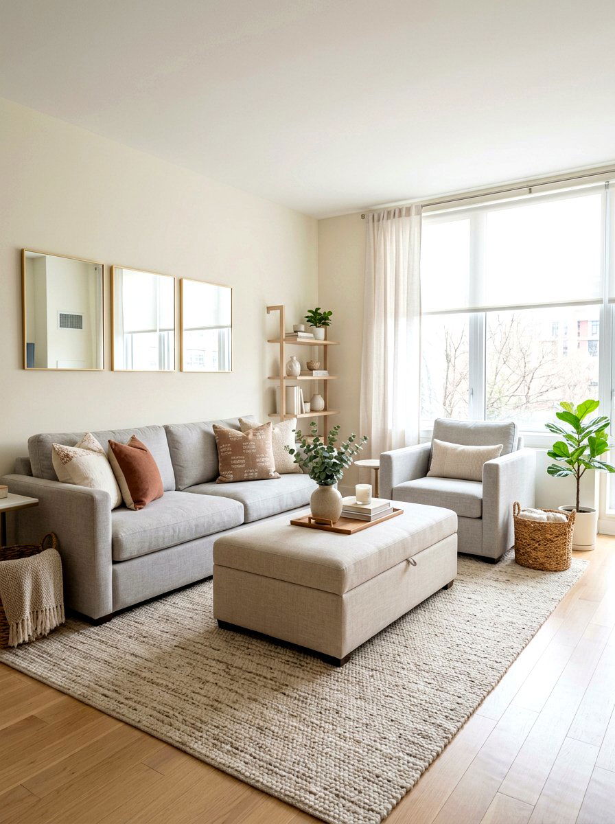 30 neutral living room ideas to refresh your space with warmth