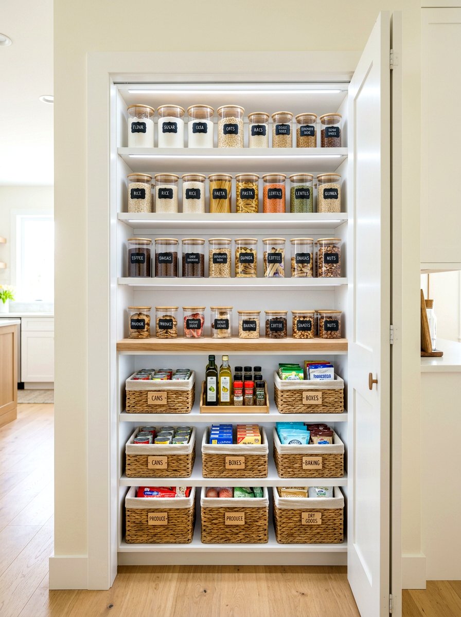 Small Pantry Organization - 30 Nancy Meyers pantry ideas