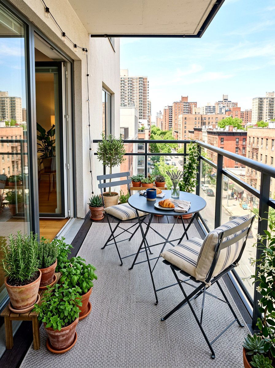 Small Patio Bistro Set - 30 outdoor breakfast nook ideas