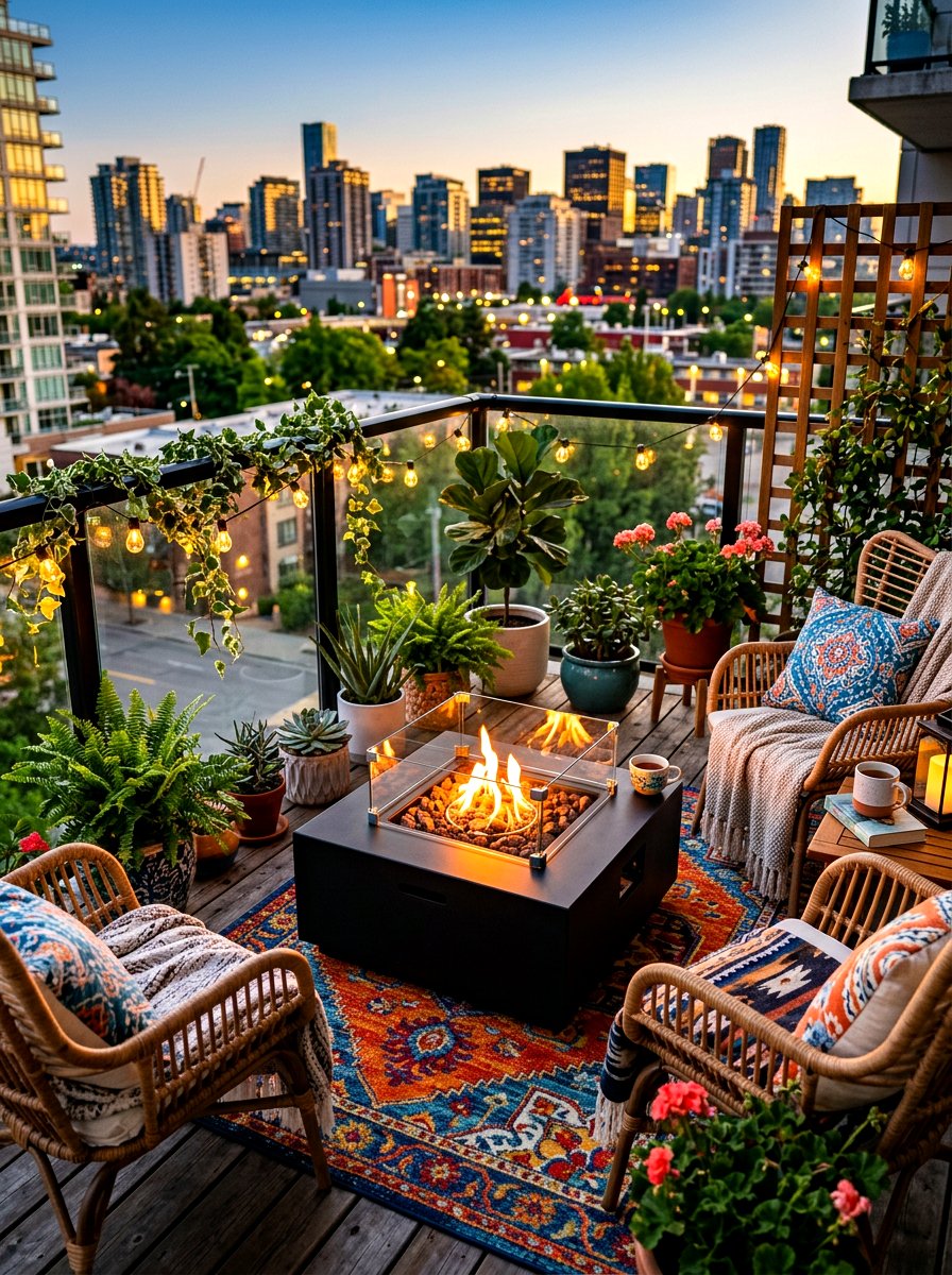 Small Patio Fire Pit - 30 square fire pit ideas