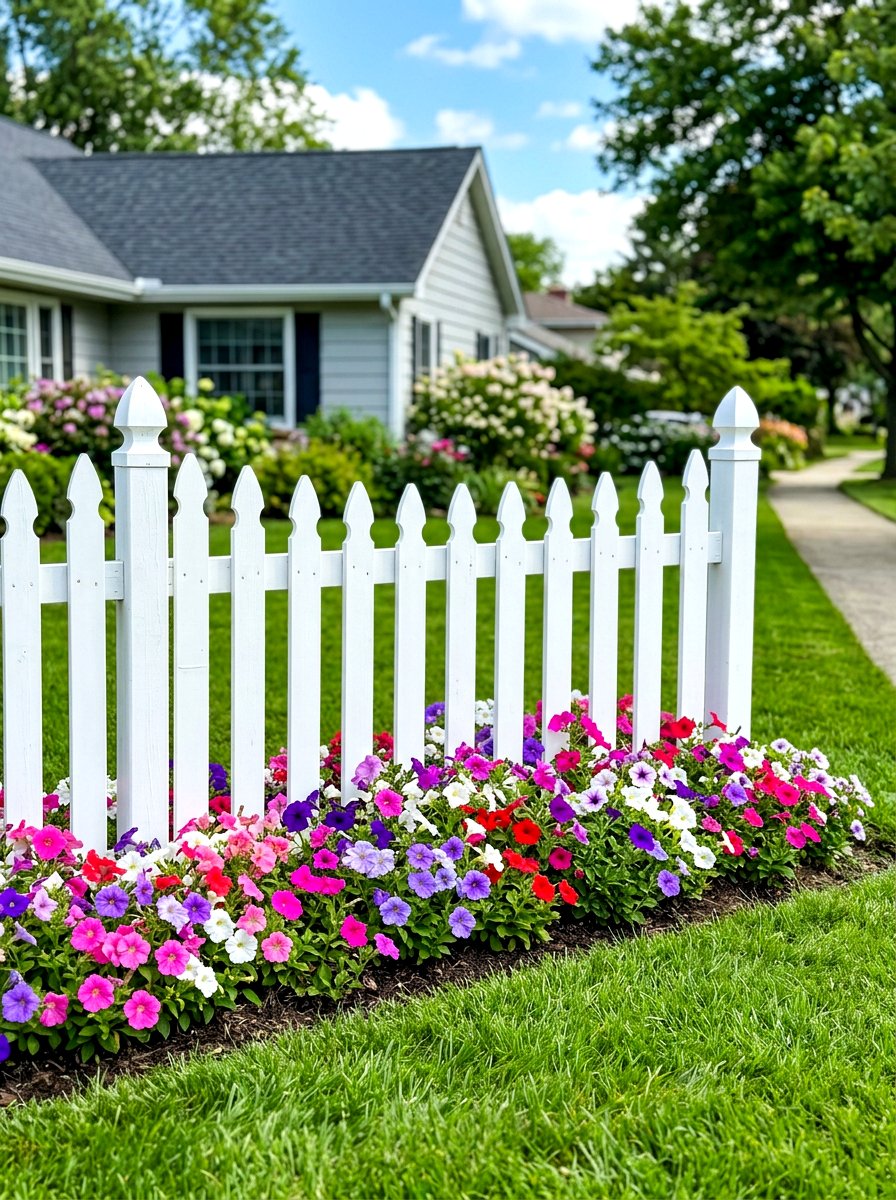 Small Picket Fence - 30 utility box cover ideas