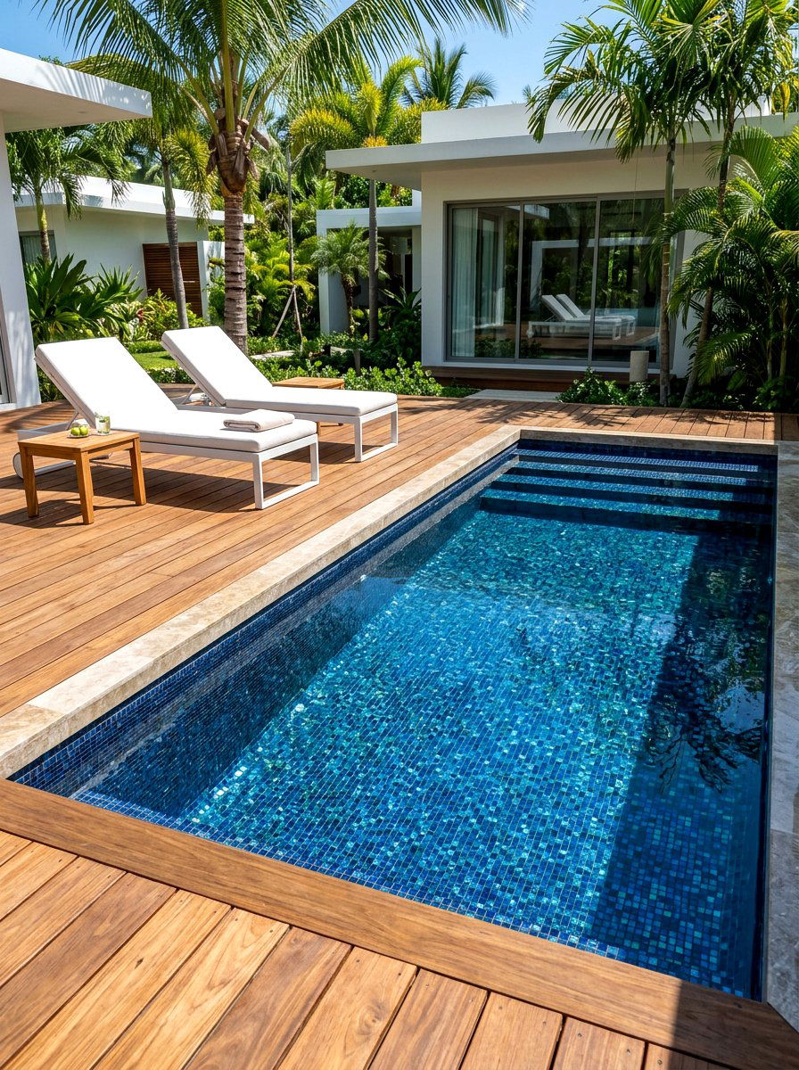 Small Plunge Pool - 30 backyard spa retreat ideas