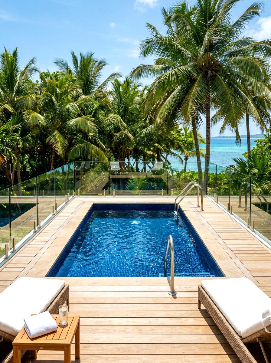 Small Plunge Pool - 30 modern backyard ideas