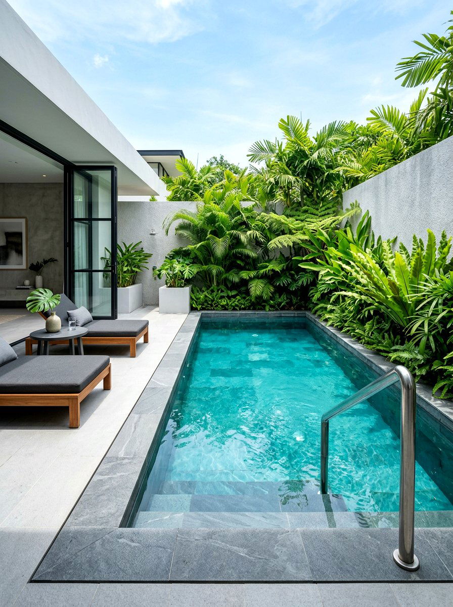 Small Plunge Pool - 30 small backyard pool ideas