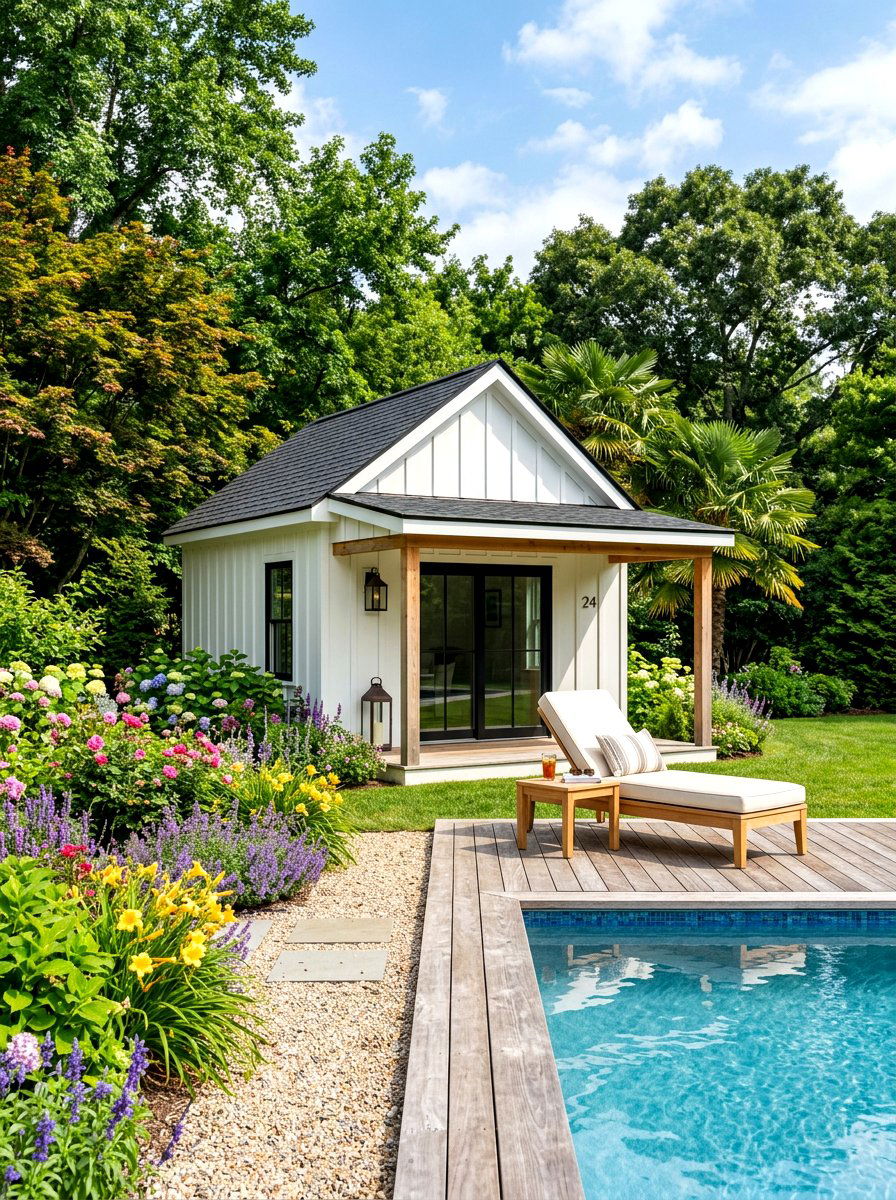 30 Pool House Ideas for the Perfect Backyard Retreat Escape
