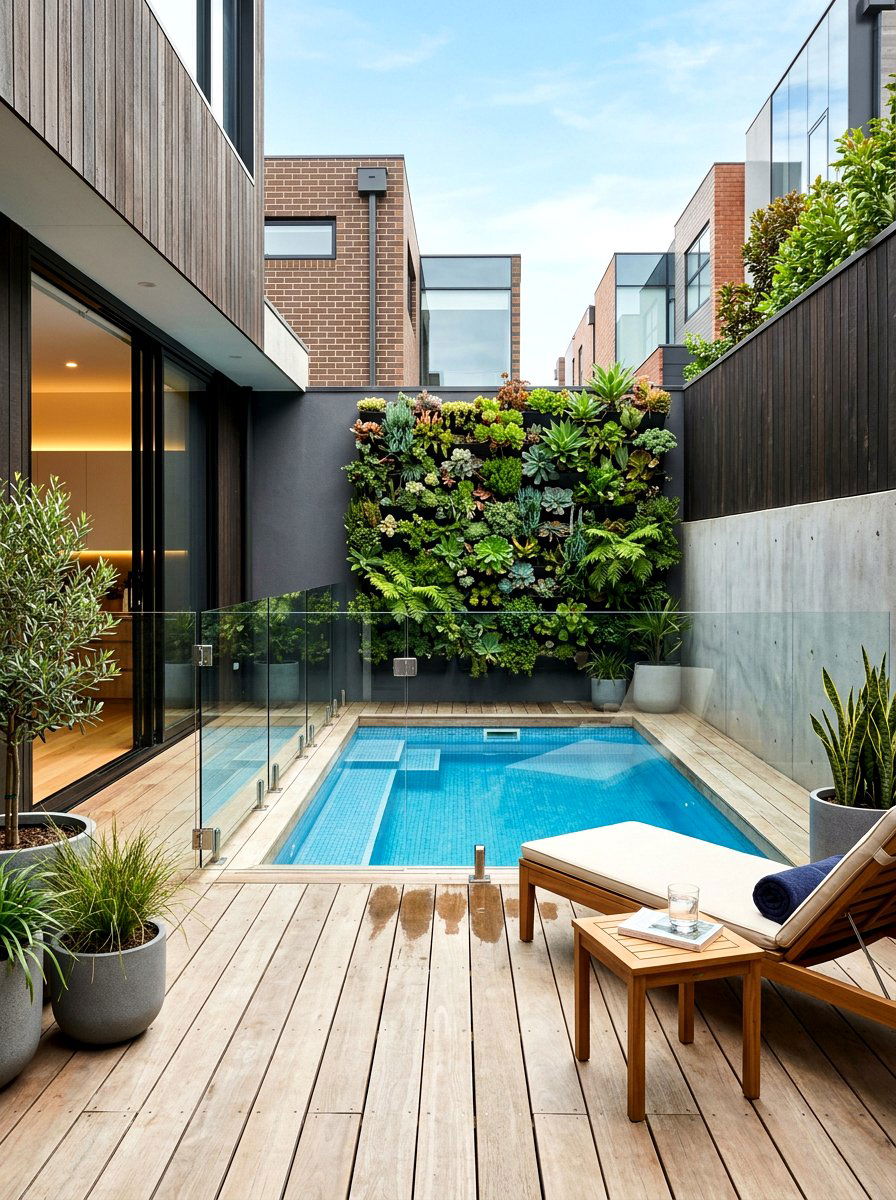 Small Pool Layout - 30 pool garden ideas