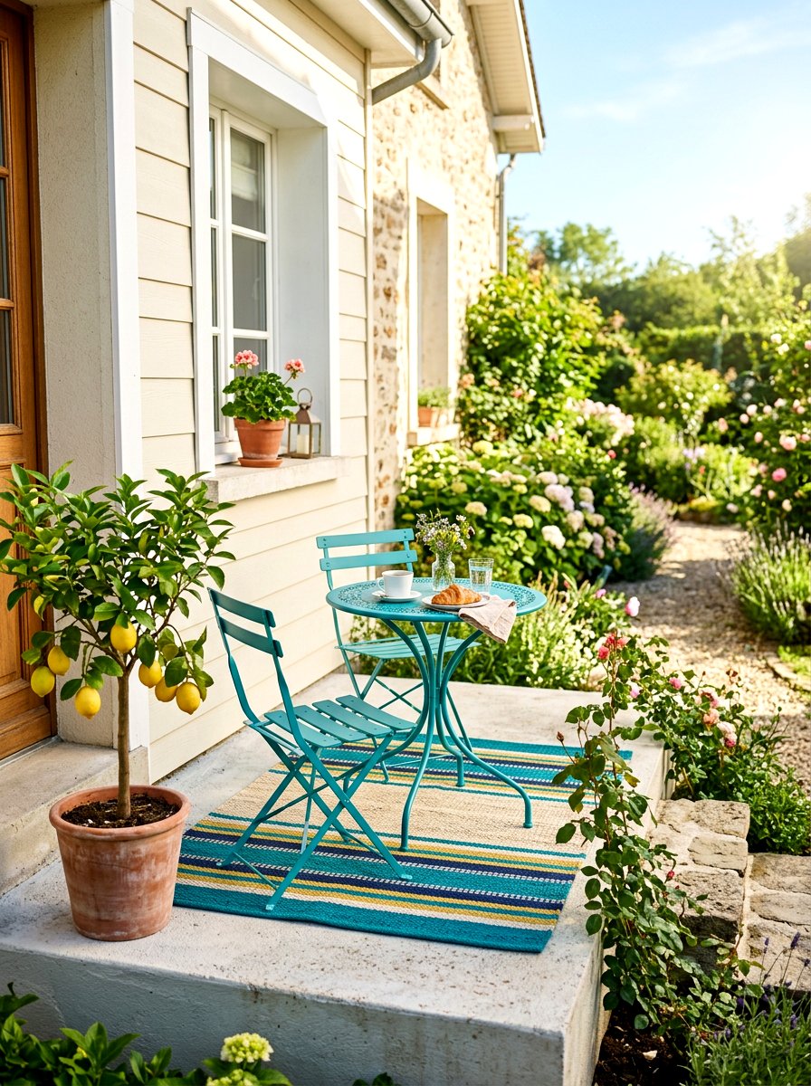 Small Porch Bistro Set - 30 small front porch ideas