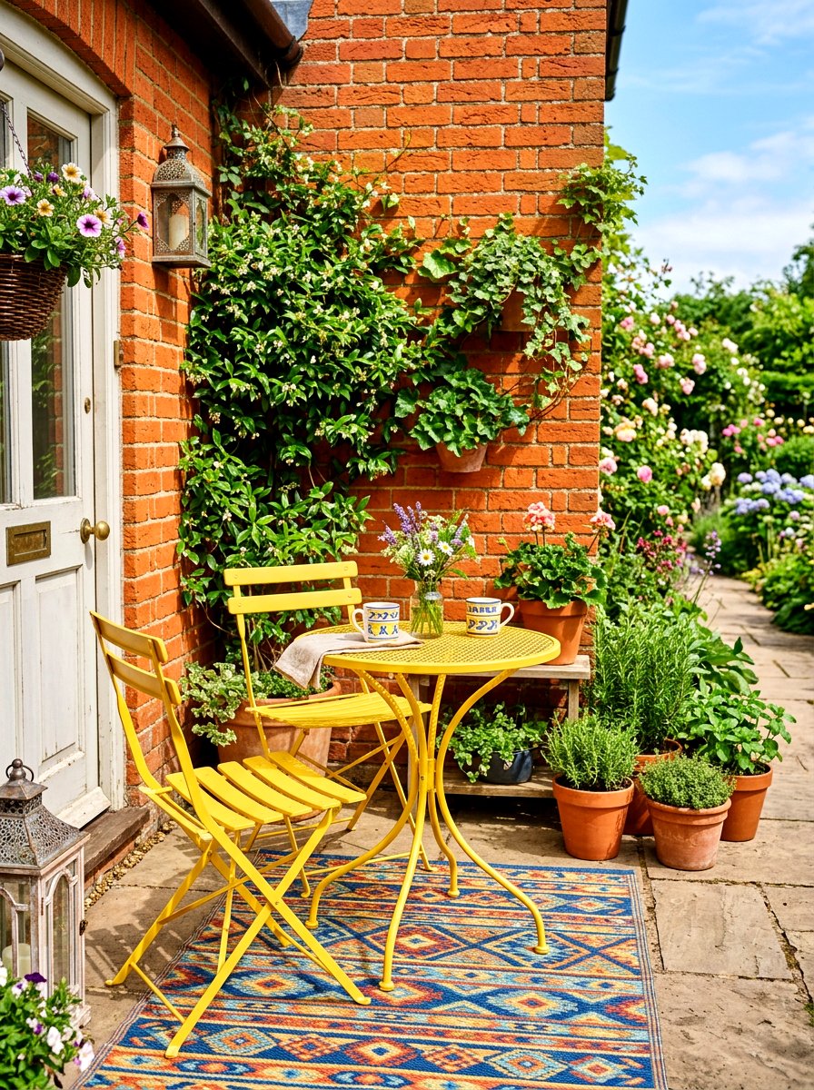 Small Porch Bistro Set - 30 porch gathering ideas