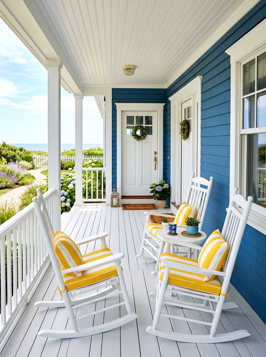 Small Porch Furniture - 30 curb appeal ideas for small homes