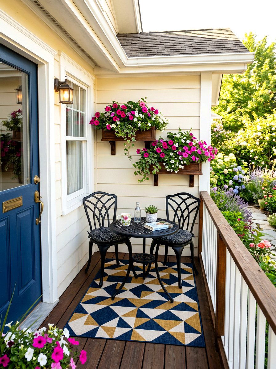Small Porch Seating - 30 July porch ideas aesthetic