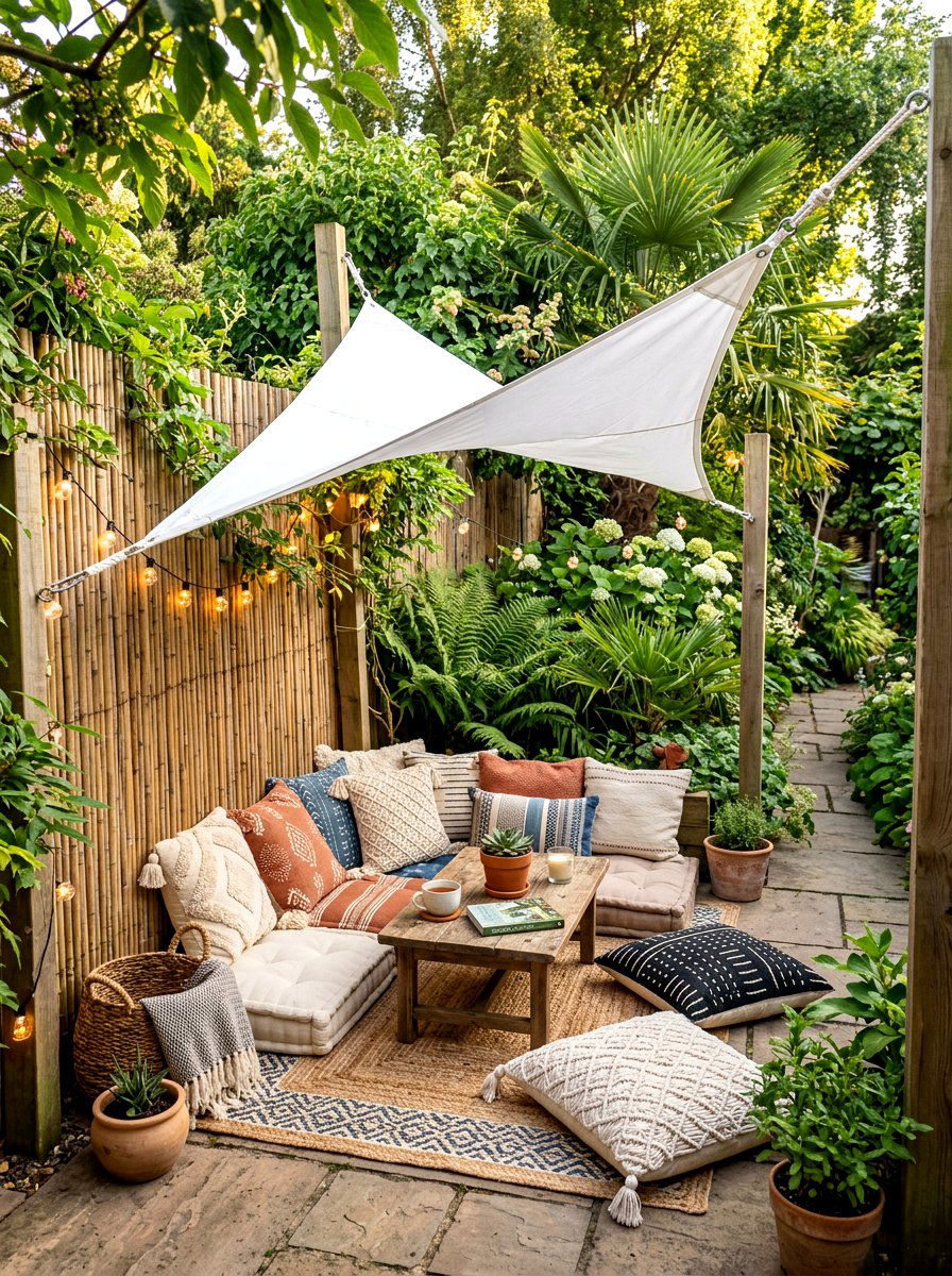 Small Porch Shade Sail - 30 shade sail ideas