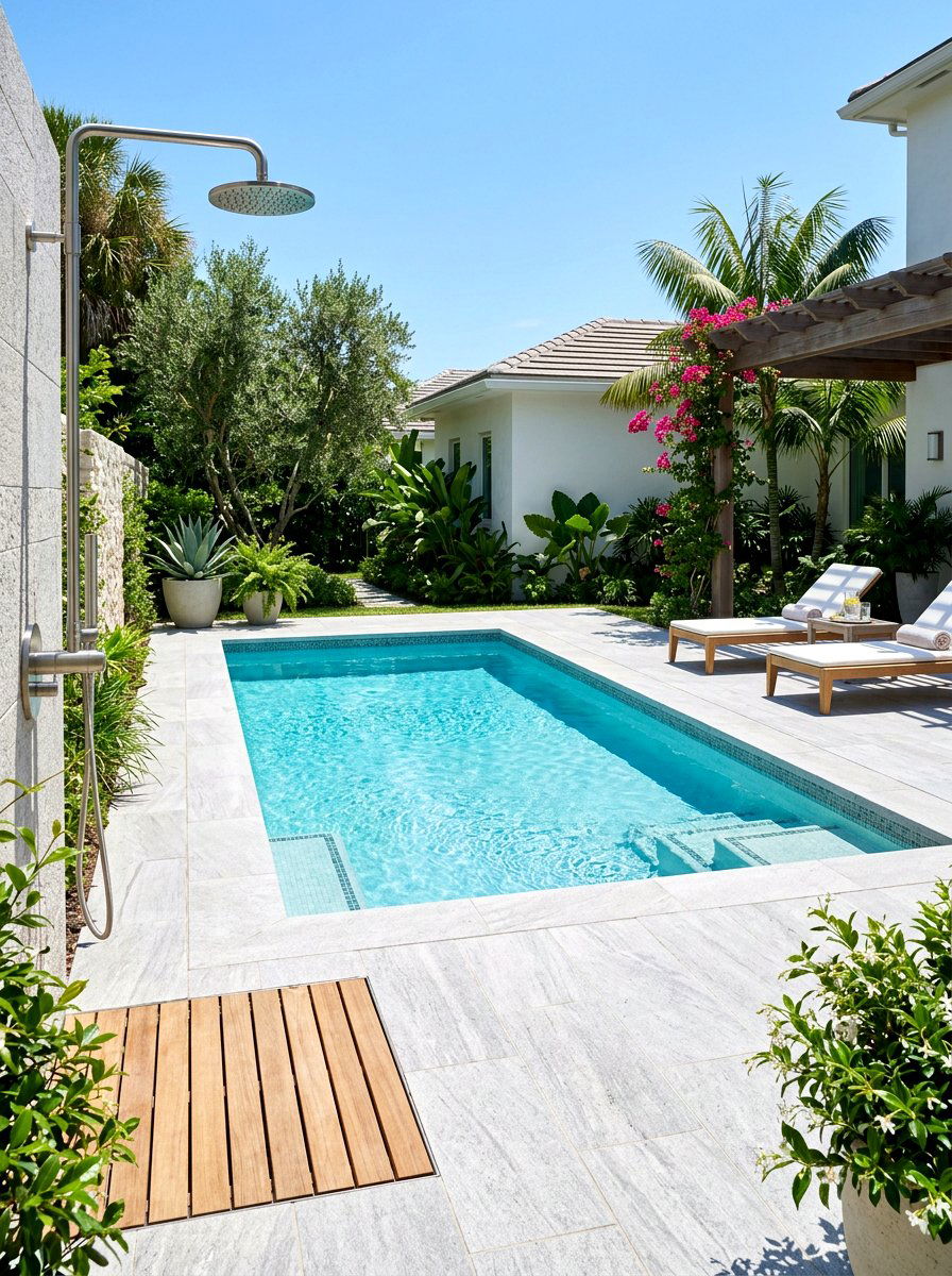 Small Saltwater Pool - 30 small backyard pool ideas