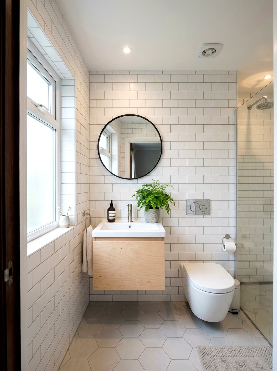 Small Scandinavian bathroom - 30 Scandinavian bathroom ideas