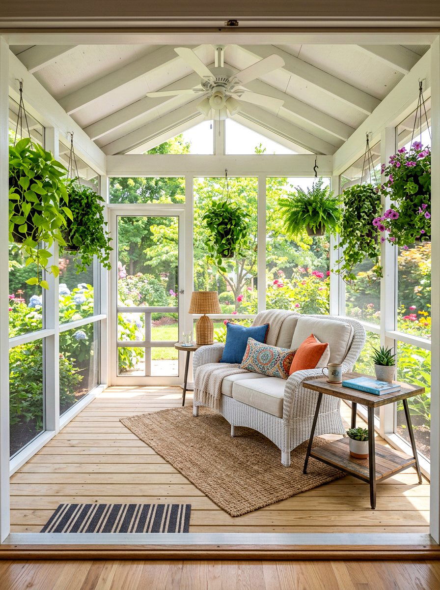 Small Screened In Porch Layout - 30 screened in porch ideas
