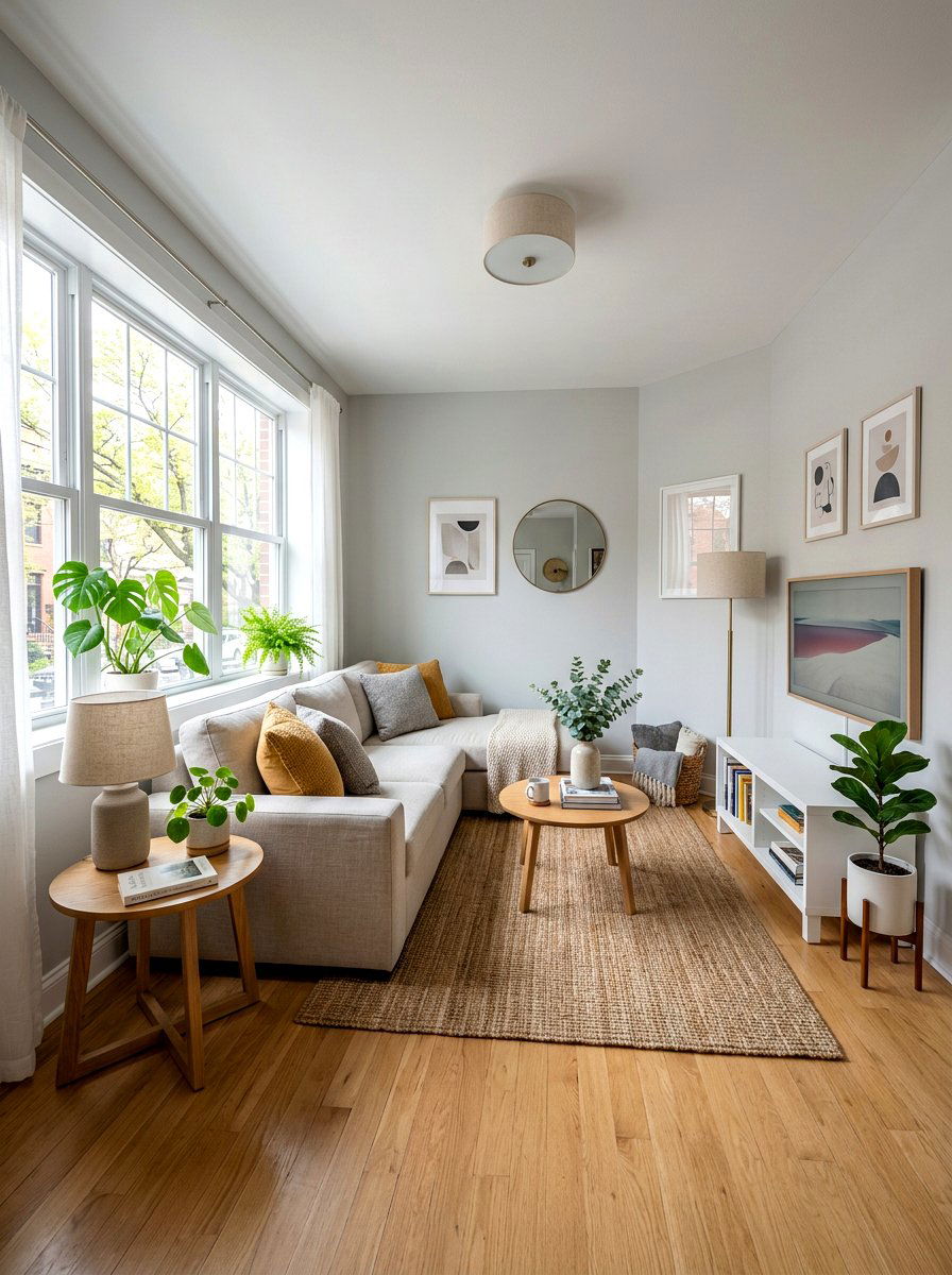 Small Sectional Living Room - 30 small space living room ideas