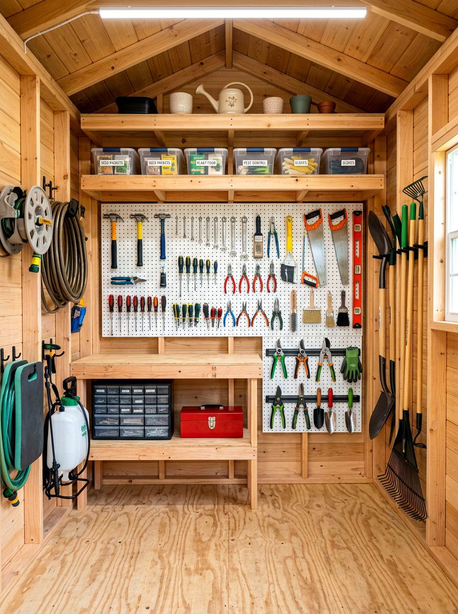 Small Shed Organization Hacks - 30 potting shed decor ideas