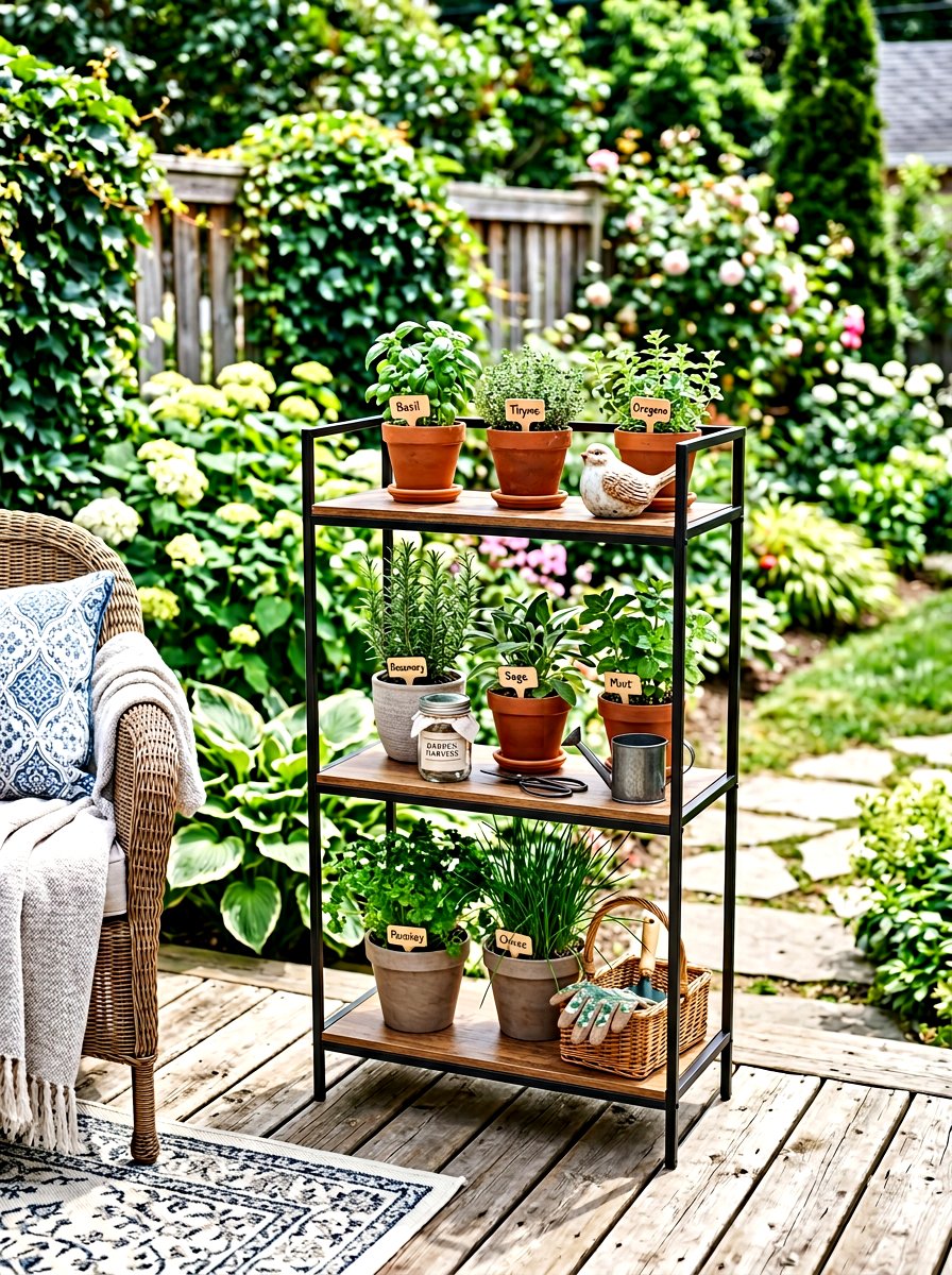 Small Shelving - 30 deck storage ideas
