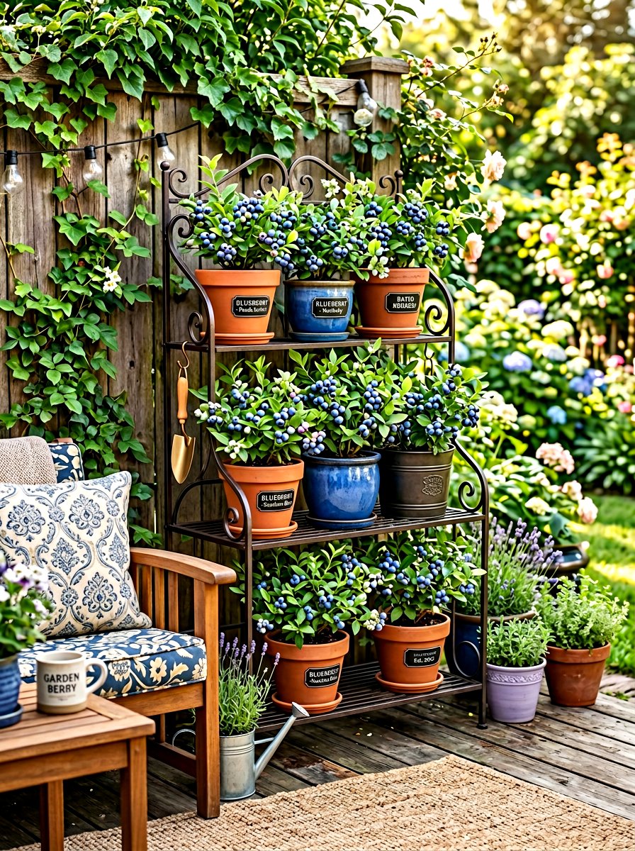 Small Space Blueberry Garden - 30 blueberry garden ideas