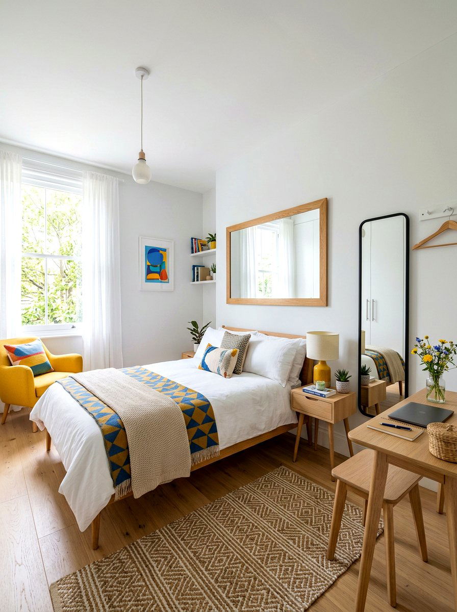 Small Space Bright Bedroom - 30 light and airy bedroom ideas