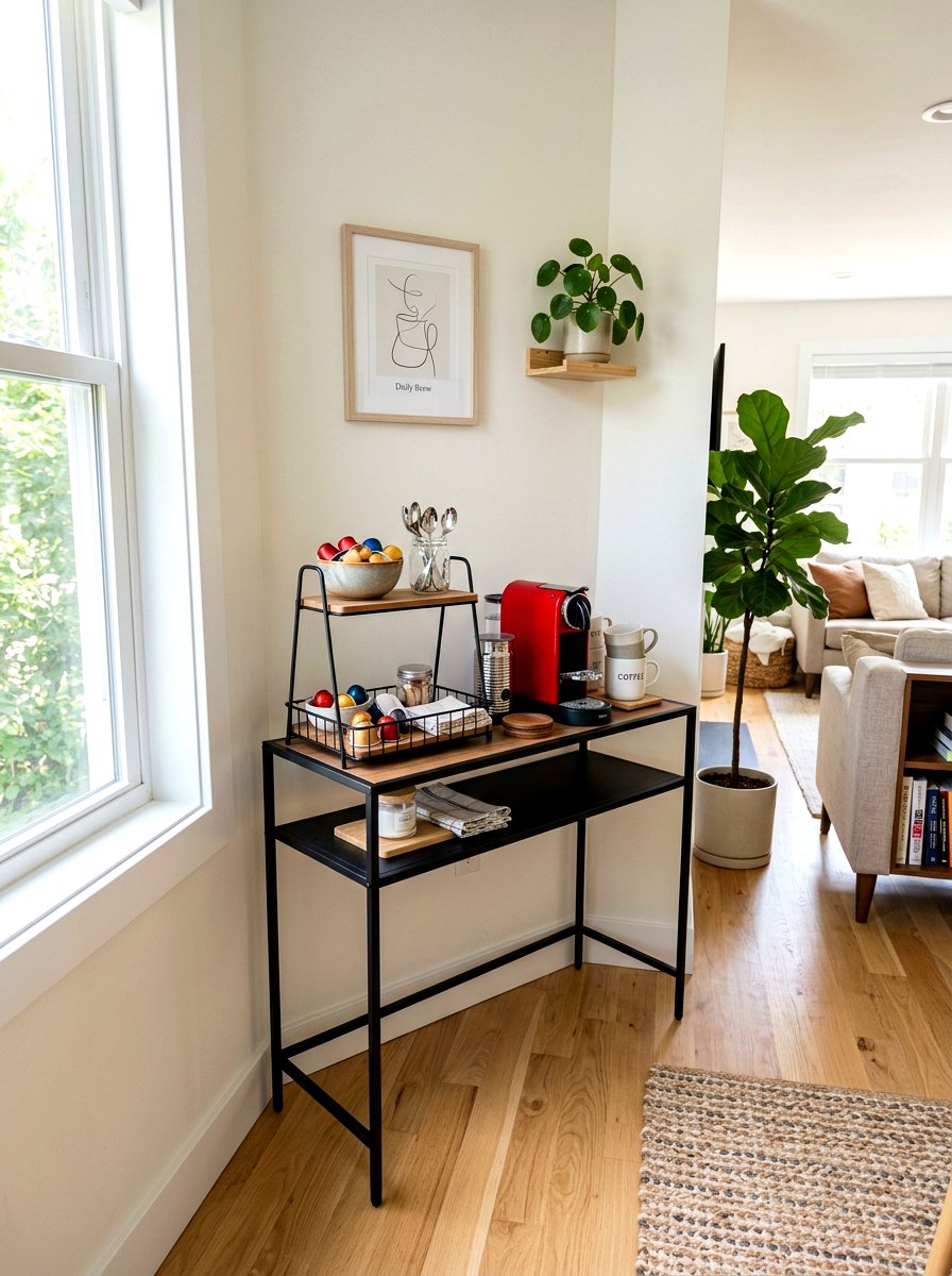 Small Space Coffee Setup - 30 coffee nook ideas