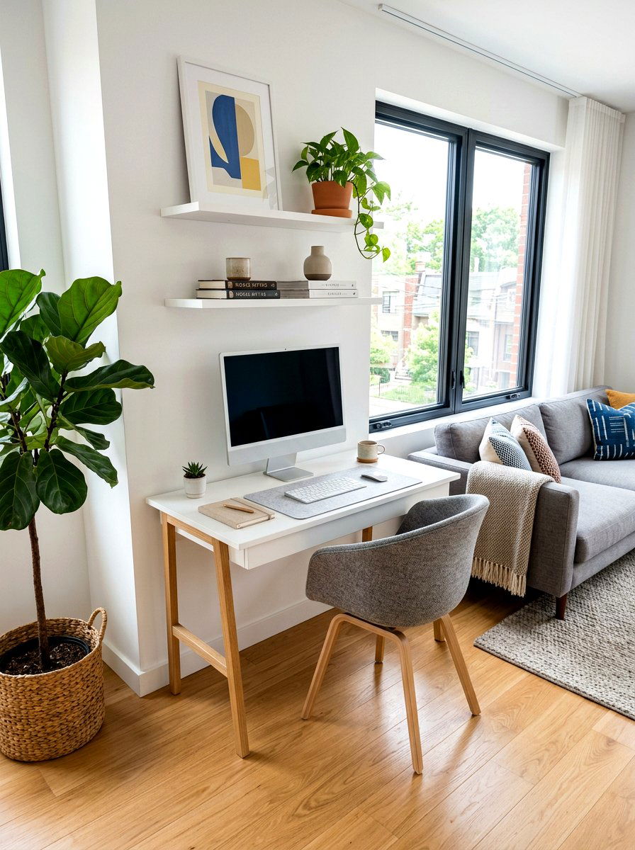 Small Space Desk - 30 homework station ideas