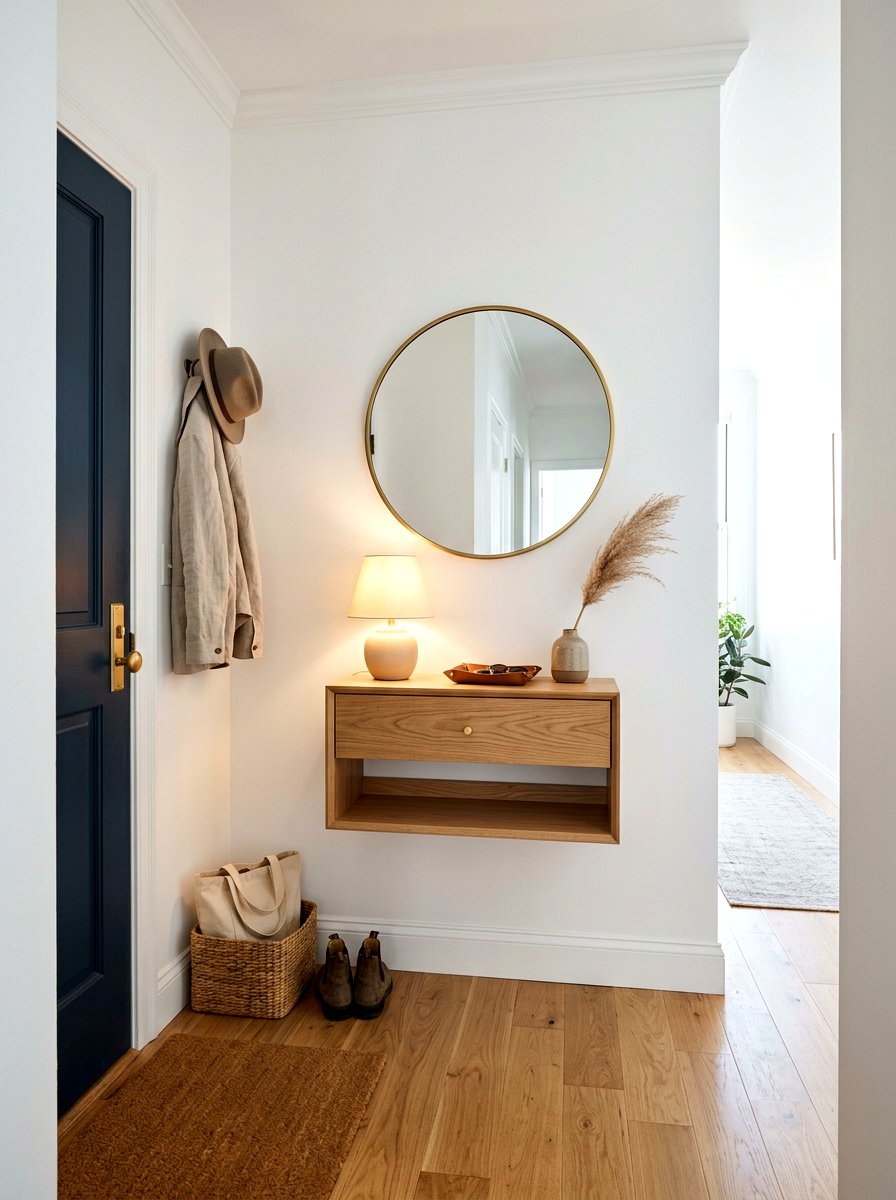 Small Space Entryway Console - 30 console table entry ideas