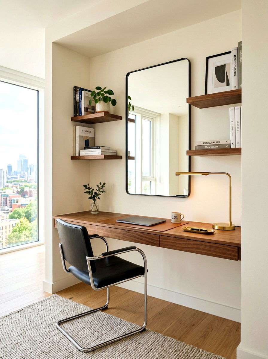 Small Space Executive Nook - 30 executive home office ideas