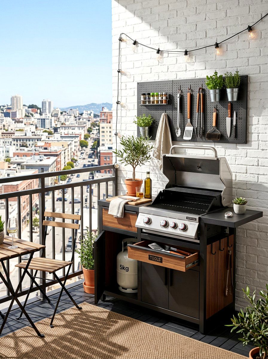 Small Space Grill Island - 30 grill island ideas