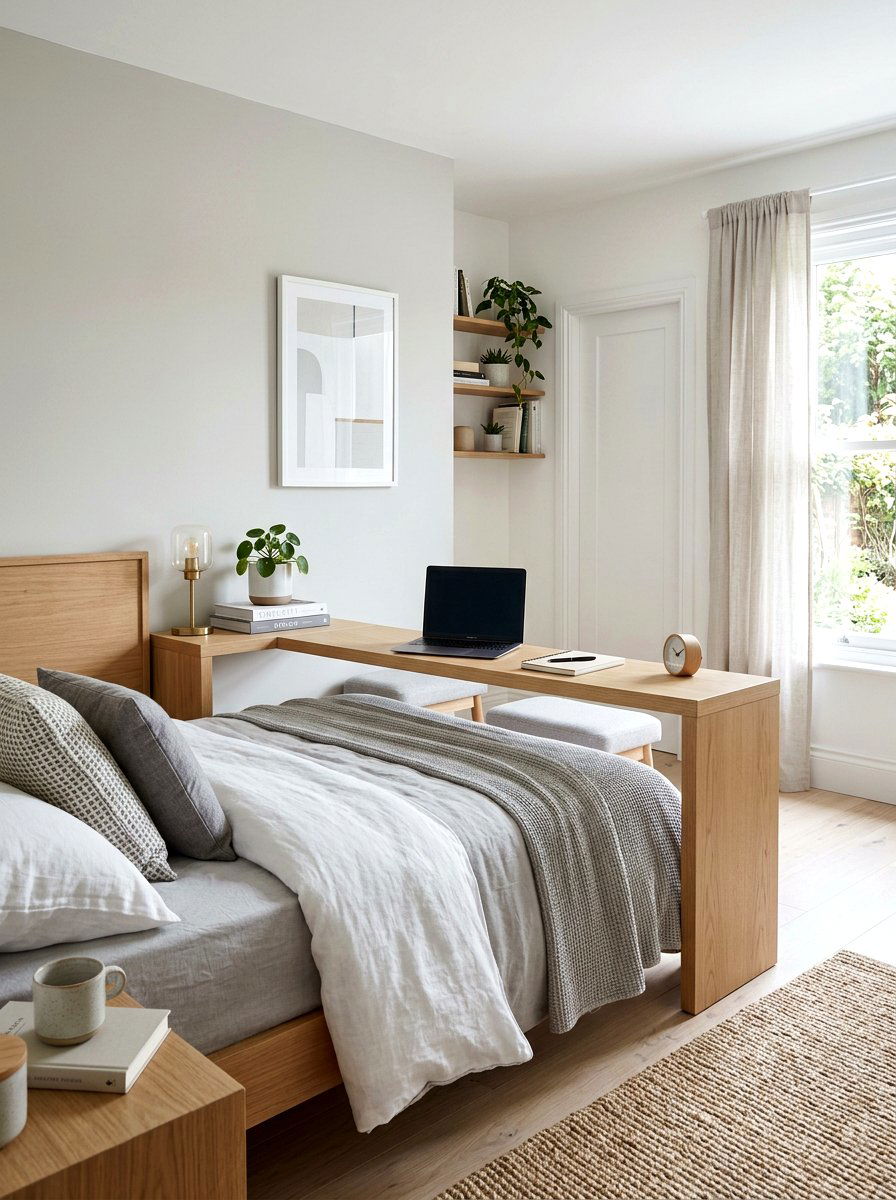 Small Space Guest Room Desk - 30 guest bedroom office combo ideas