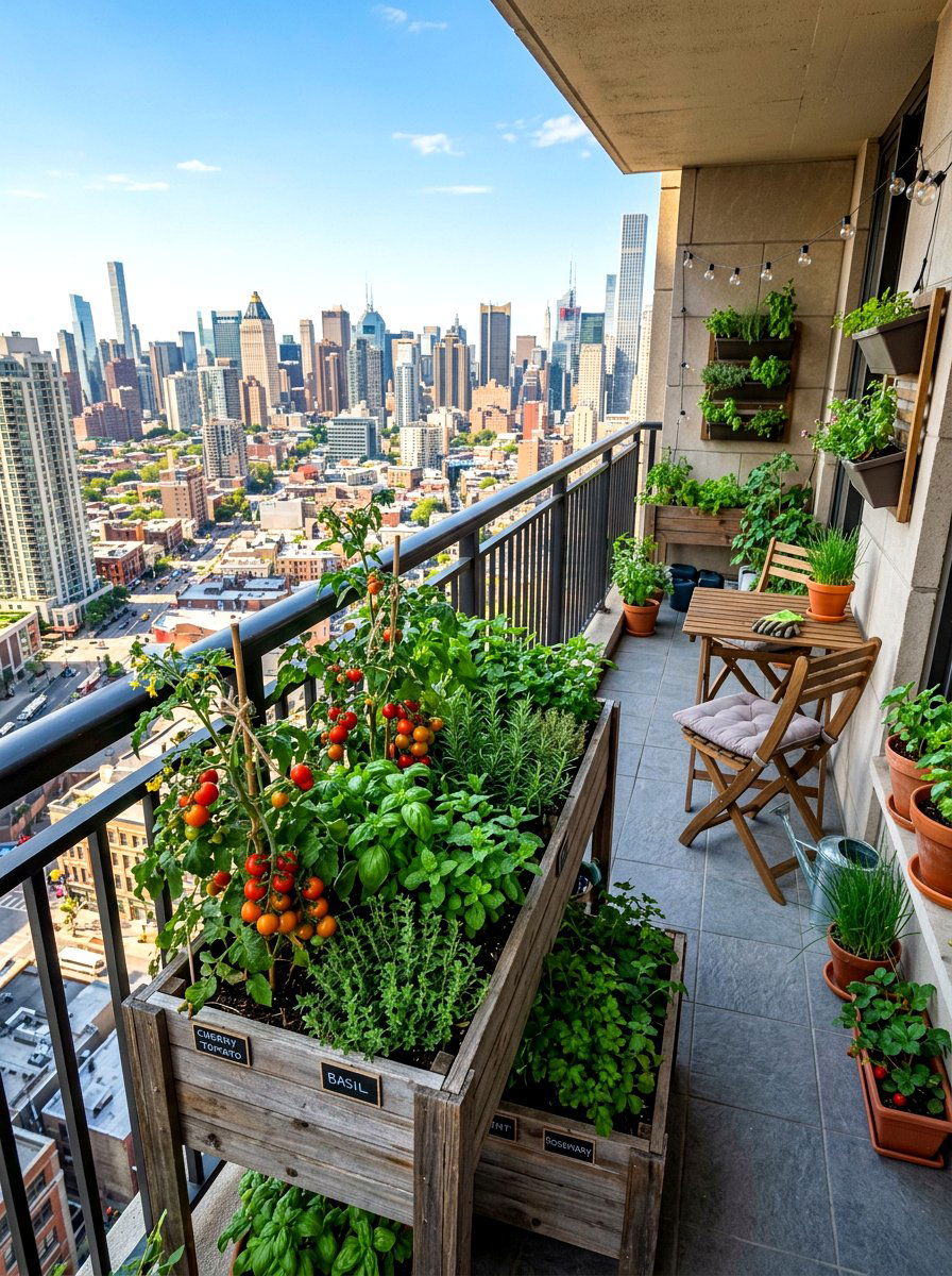 Small Space Kitchen Garden - 30 raised kitchen garden ideas
