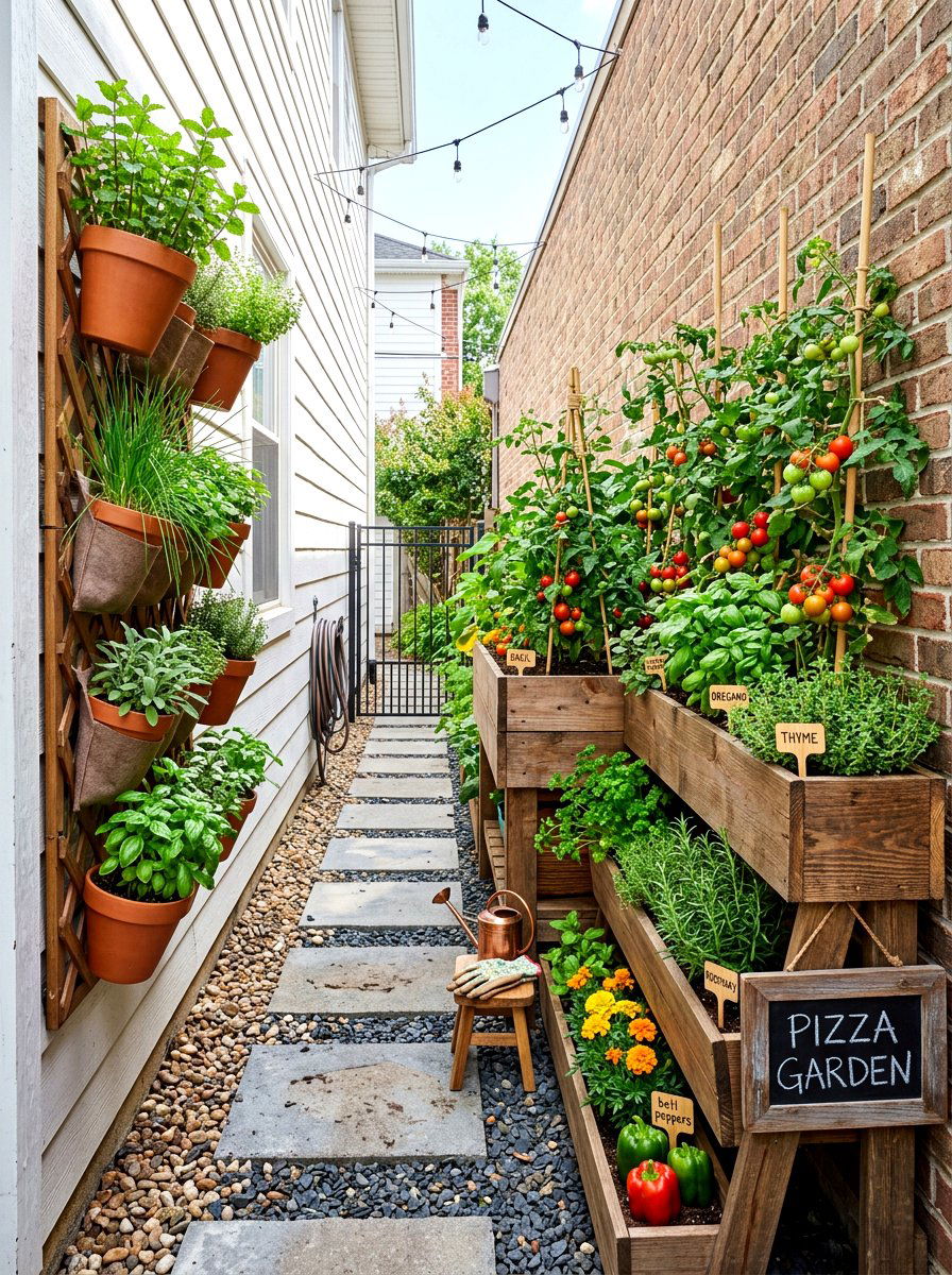 Small Space Pizza Garden - 30 pizza garden ideas