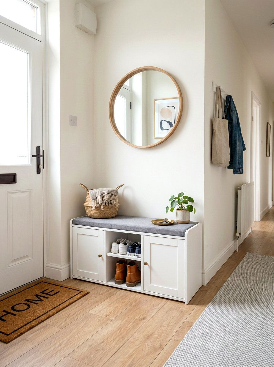 Small Space Shoe Storage Bench - 30 shoe cubby bench ideas