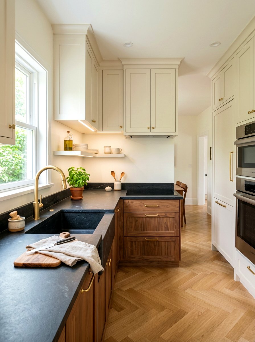 Small Space Soapstone Kitchen - 30 soapstone kitchen ideas