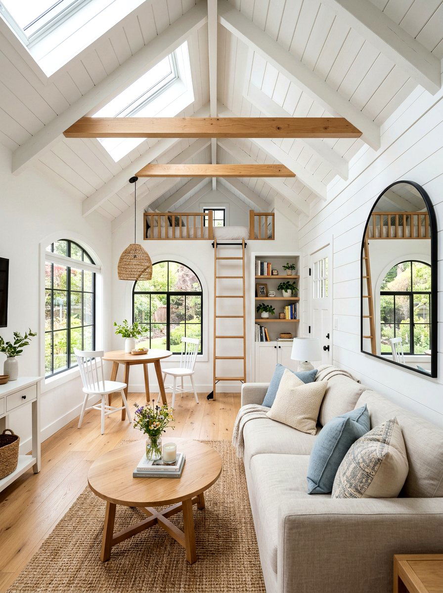 Small Space Vaulted Great Room - 30 vaulted great room ideas