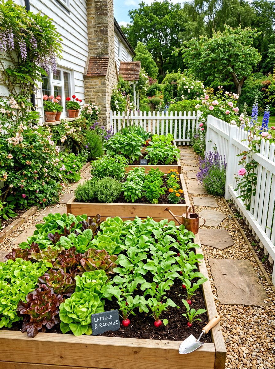 Small Space Vegetable Garden - 30 backyard vegetable garden ideas