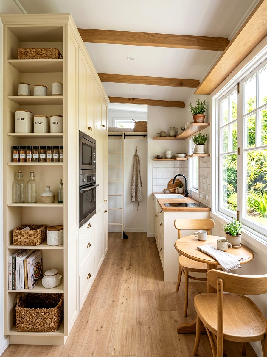 Small Space Vertical Storage - 30 floor to ceiling kitchen cabinets ideas