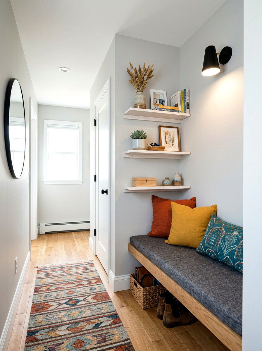 Small Space Wall Nook - 30 kids reading nook ideas