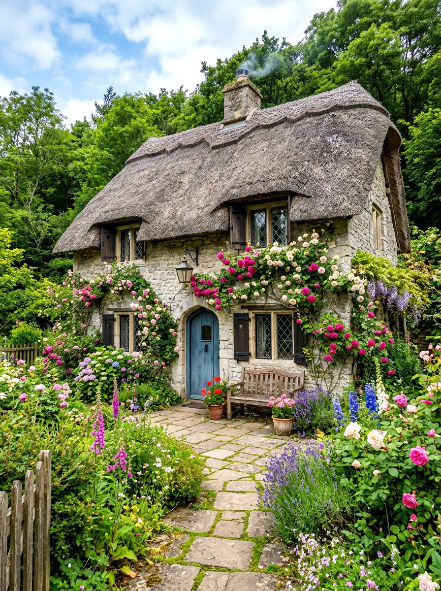 Small Stone Cottage - 30 stone house exterior ideas